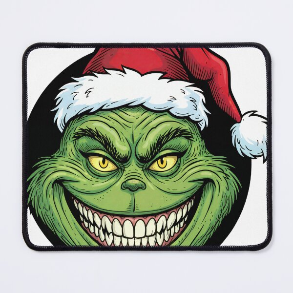 Item preview, Cheeky Green Christmas Mischief designed and sold by ReykorShop.
