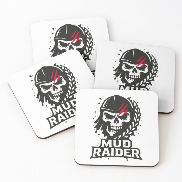 Item preview, Mud Raider Skull Emblem designed and sold by SnappyPNG.