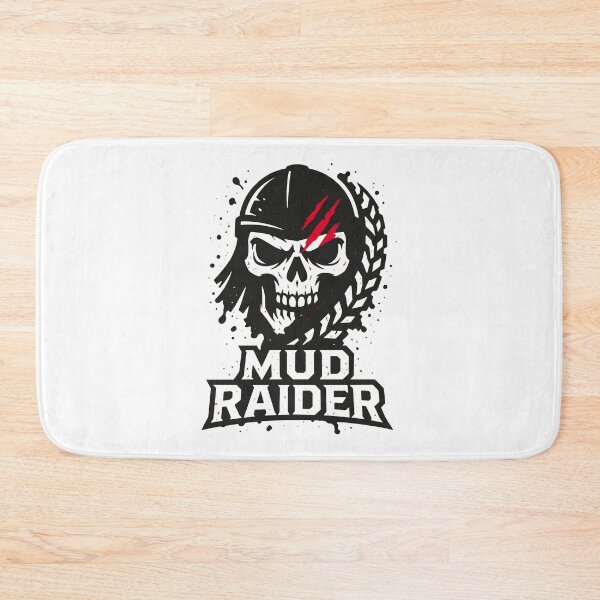 Item preview, Mud Raider Skull Emblem designed and sold by SnappyPNG.