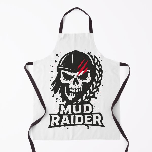 Item preview, Mud Raider Skull Emblem designed and sold by SnappyPNG.