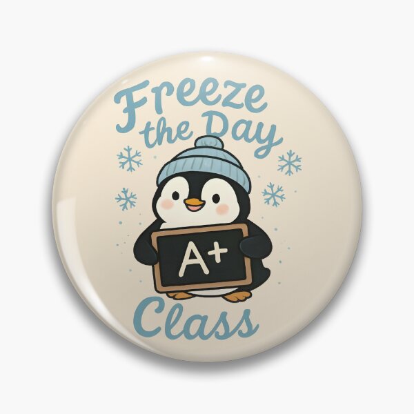 Item preview, Freeze the Day Penguin A+ Student Teacher Gift Design  designed and sold by Dantin.