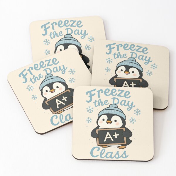 Item preview, Freeze the Day Penguin A+ Student Teacher Gift Design  designed and sold by Dantin.