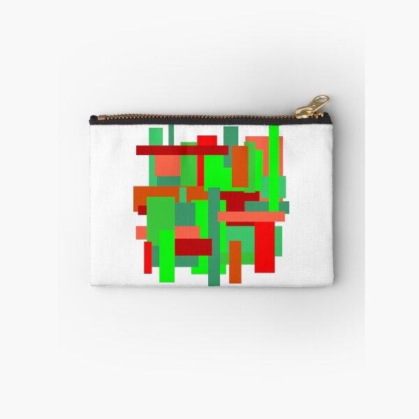Item preview, OVERLAPPING GREEN AND RED RECTANGLES designed and sold by Art2Be-Studio.