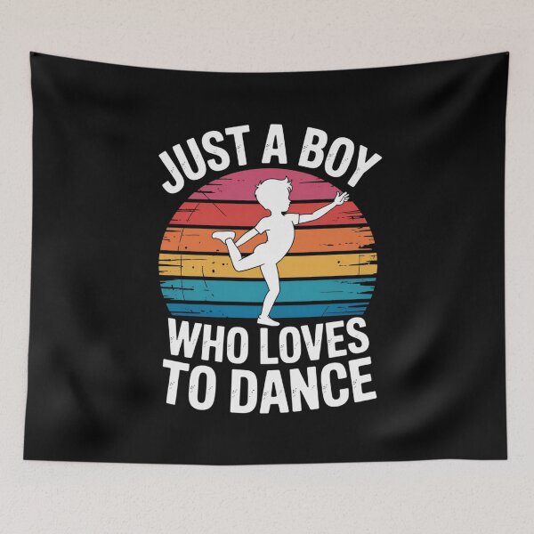 Item preview, Just a Boy Who Loves to Dance – Fun Dance Lover Design designed and sold by Gogetgiggles.