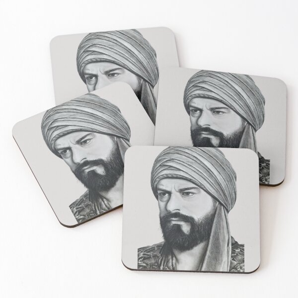 Item preview, Osman Bey Hyper Realistic Pencil Sketch Portrait designed and sold by TN Shop.
