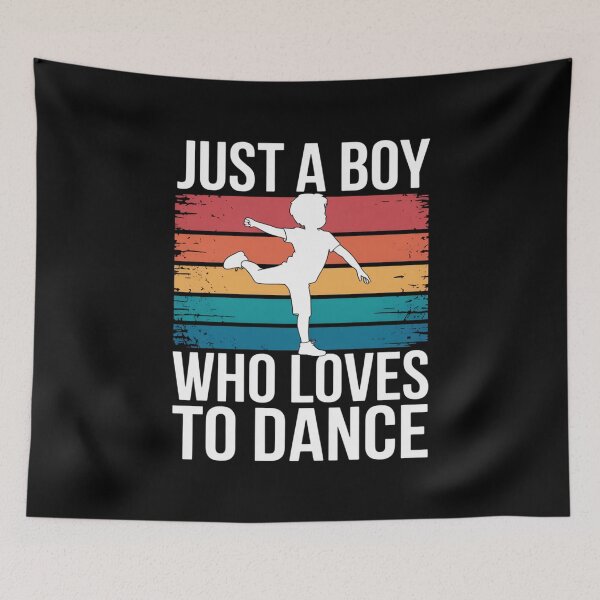 Item preview, Just a Boy Who Loves to Dance – Fun Dance Lover Design designed and sold by Gogetgiggles.