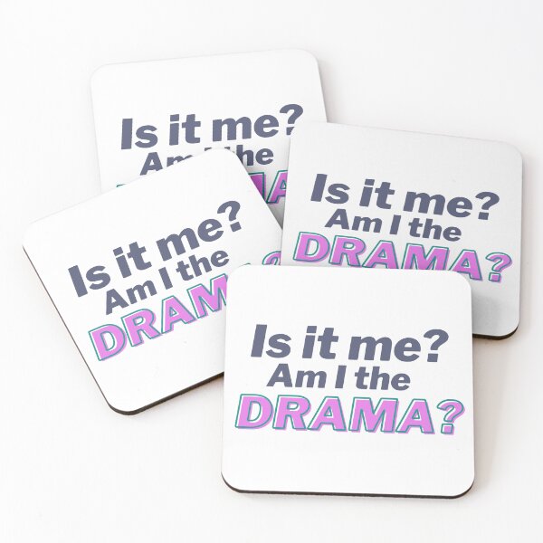 Item preview, Is it me? Am I the drama? TikTok meme  designed and sold by punchystuff.