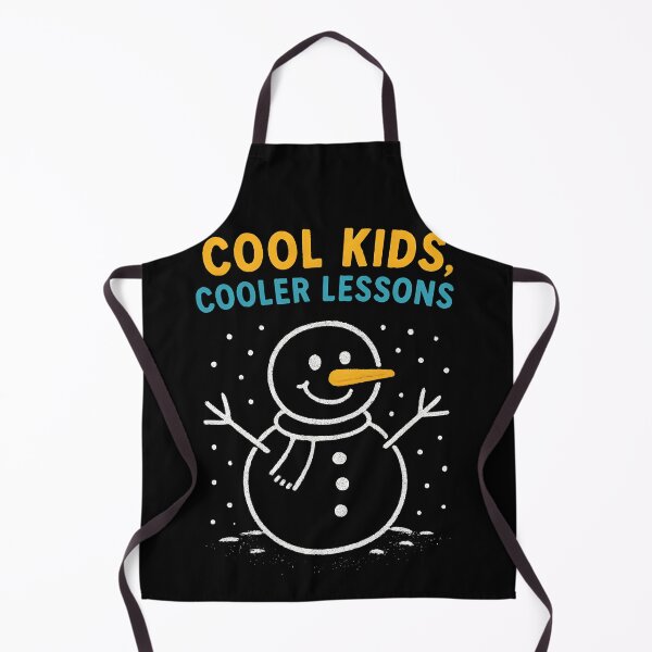 Item preview, Cool Kids Cooler Lessons Snowman Teacher Pun Design designed and sold by Dantin.