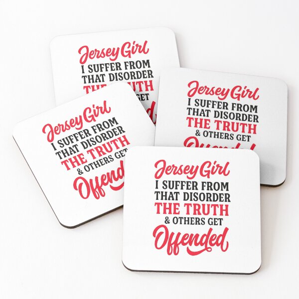 Item preview, Jersey Girl Truth Disorder Funny Bold Statement Tee designed and sold by JerseyGirls.
