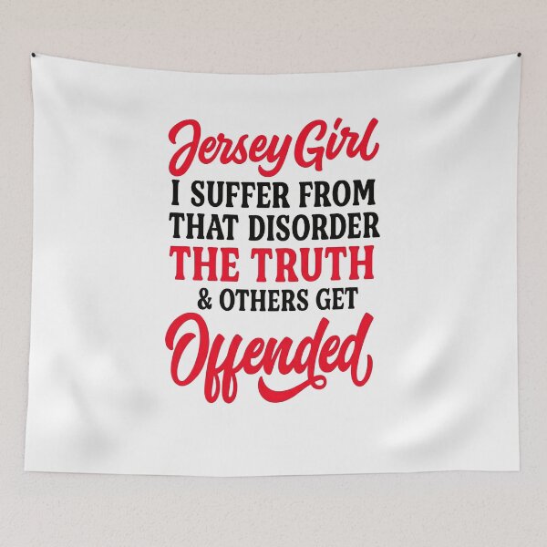 Item preview, Jersey Girl Truth Disorder Funny Bold Statement Tee designed and sold by JerseyGirls.