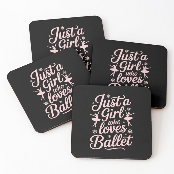 Item preview, Just a Girl Who Loves Ballet – Ballet Dance Lover Design designed and sold by Gogetgiggles.