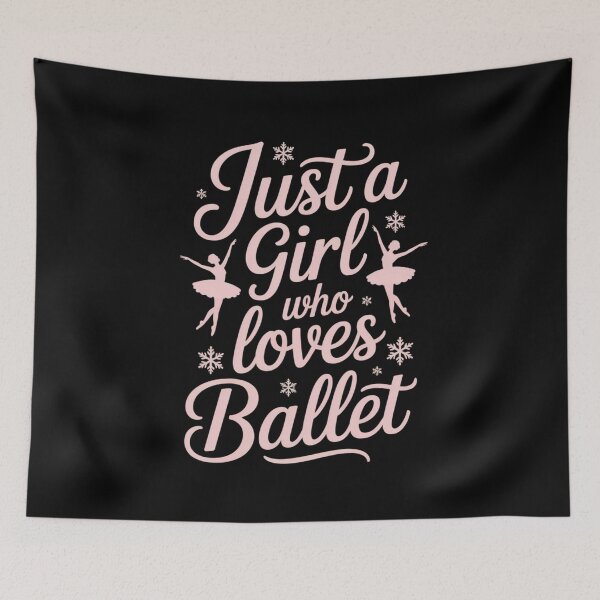 Item preview, Just a Girl Who Loves Ballet – Ballet Dance Lover Design designed and sold by Gogetgiggles.
