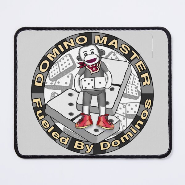 Item preview, Sock Monkey Domino Master designed and sold by artmuvz.