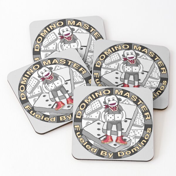Item preview, Sock Monkey Domino Master designed and sold by artmuvz.