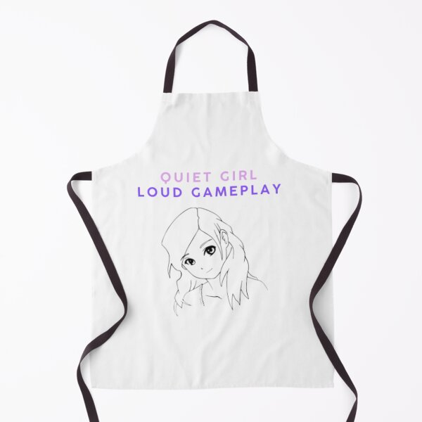 Item preview, QUIET GIRL LOUD GAMEPLAY Aesthetic Quote designed and sold by Neuronix.