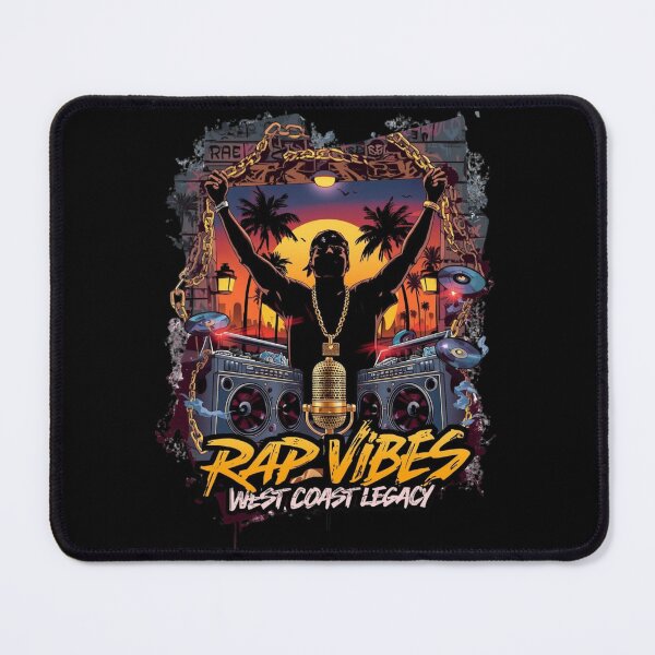 Item preview, Rap Vibes – West Coast Street Art Design designed and sold by Jocamedahub.