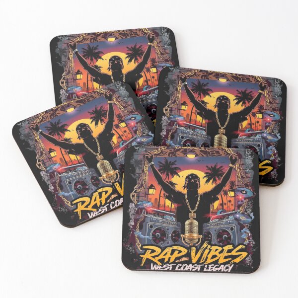 Item preview, Rap Vibes – West Coast Street Art Design designed and sold by Jocamedahub.