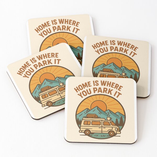 Item preview, HOME IS WHERE YOU PARK IT. designed and sold by waldex44.