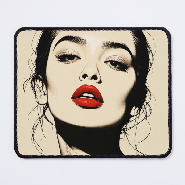 Item preview, Femme Fatale - Pop Art Noir Sketch designed and sold by Madebypiyu.