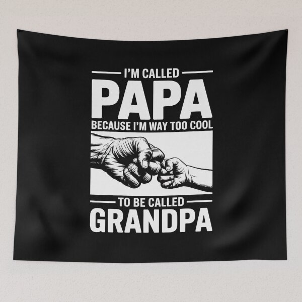 Item preview, I’m Called Papa Because I’m Way Too Cool To Be Called Grandpa – Funny Papa Design designed and sold by Gogetgiggles.