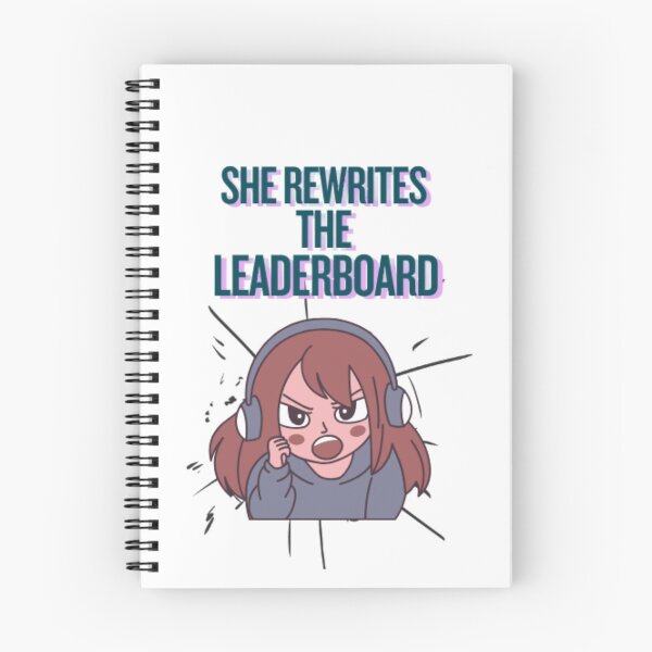 Item preview, SHE REWRITES THE LEADERBOARD Fierce Gamer Design designed and sold by Neuronix.