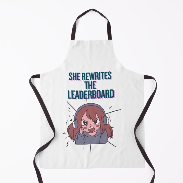 Item preview, SHE REWRITES THE LEADERBOARD Fierce Gamer Design designed and sold by Neuronix.