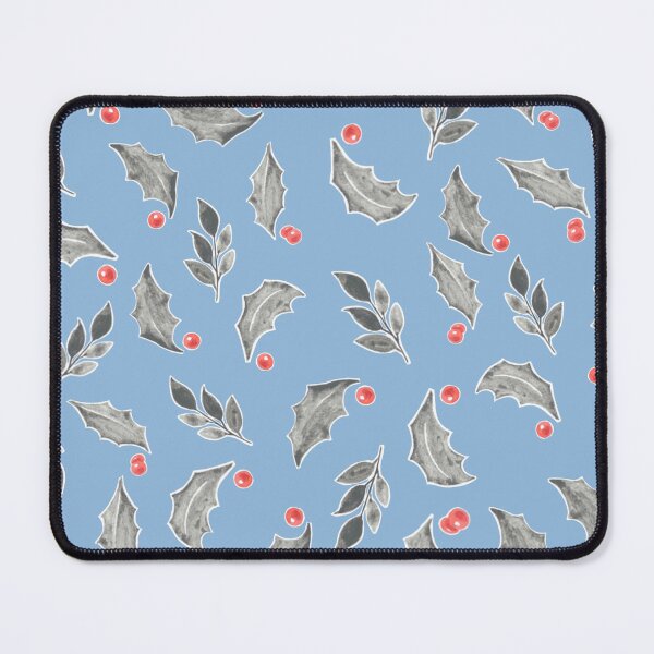Item preview, Festive Christmas seamless pattern with holy leaves designed and sold by Bonheurem.