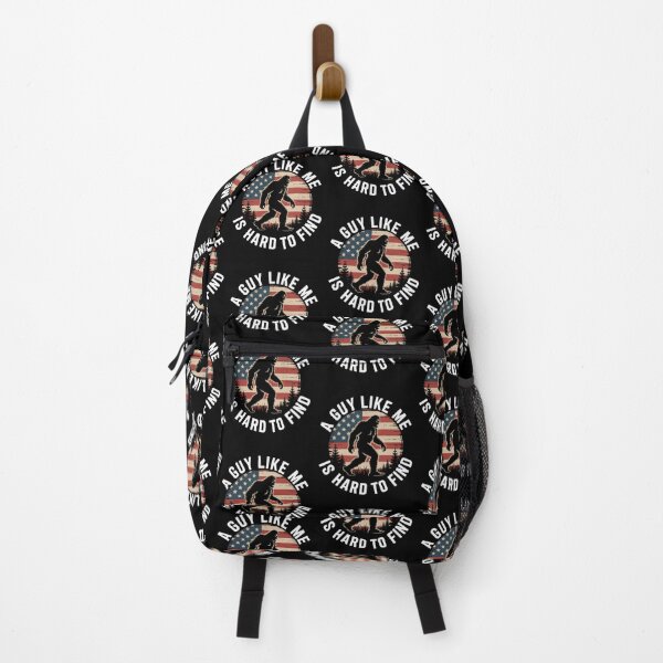 Item preview, A Guy Like Me Is Hard to Find – Sasquatch & American Flag Design designed and sold by Gogetgiggles.