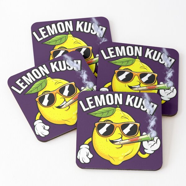 Item preview, Lemon Kush - CANNABIS MARIJUANA STRAIN - Stoner Weed Design designed and sold by CannaCreative.