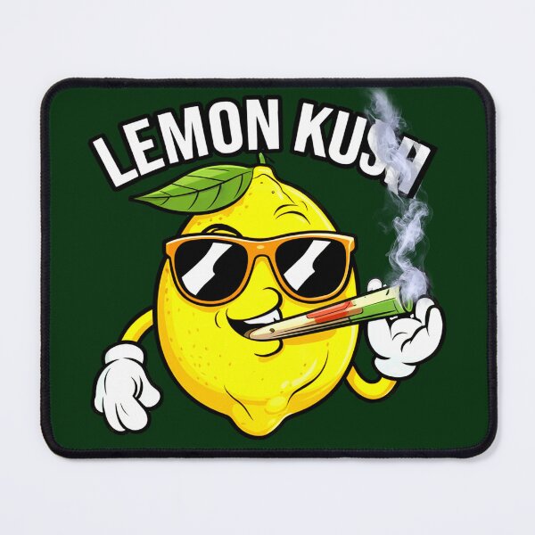 Item preview, Lemon Kush - CANNABIS MARIJUANA STRAIN - Stoner Weed Design designed and sold by CannaCreative.