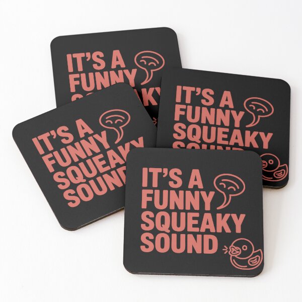 Item preview, Retro Funny Squeaky Sound with Cute Yellow Duck designed and sold by DreamVibeShirt.