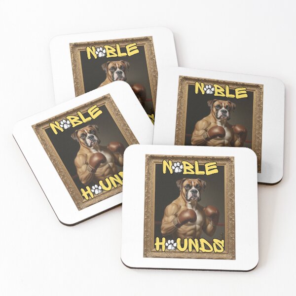 Item preview, Noble Hounds – Boxer Dog Vintage Boxer Champion Portrait designed and sold by Smashed-Ferret.