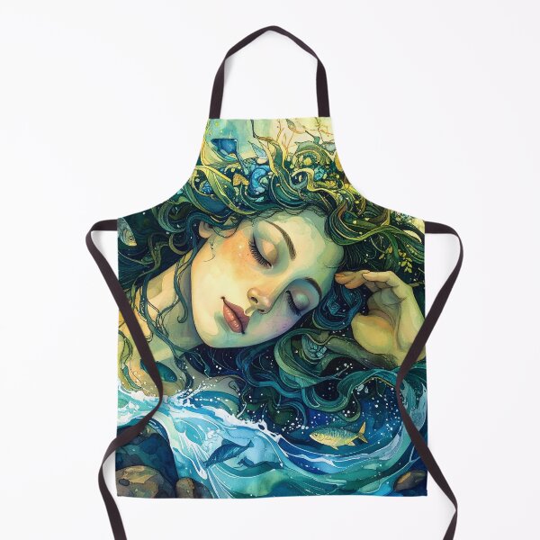 Item preview, The Spirit of the River – Aquatic Dream designed and sold by Schoenenwald - Illustrations Uniques et Originales.
