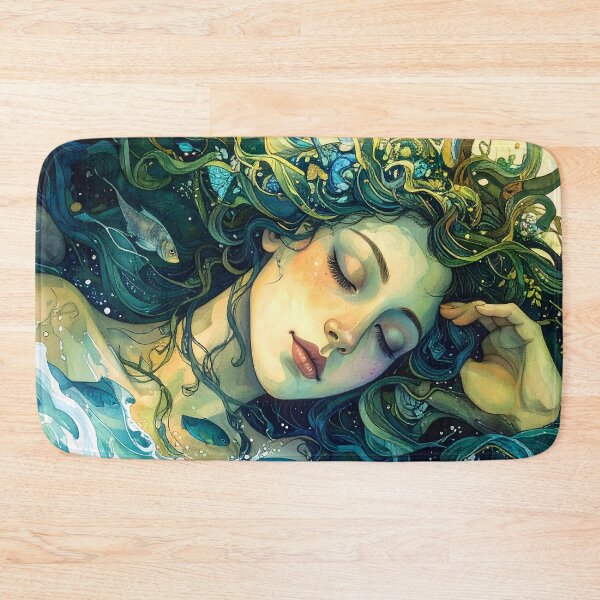 Item preview, The Spirit of the River – Aquatic Dream designed and sold by Schoenenwald - Illustrations Uniques et Originales.