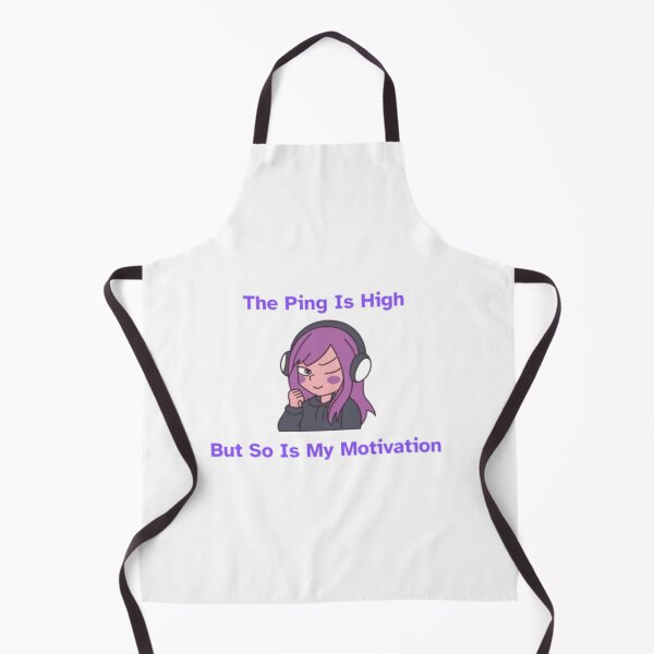 Item preview, High Ping, High Motivation - Relatable Gamer Meme designed and sold by Neuronix.