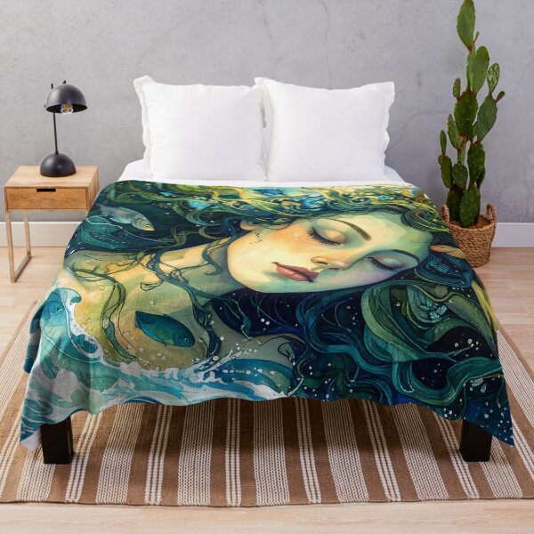 Item preview, The Spirit of the River – Aquatic Dream designed and sold by Schoenenwald - Illustrations Uniques et Originales.
