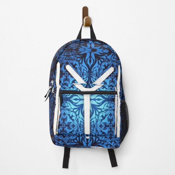 Item preview, Blue Kayi Tribe Flag IYI with Ottoman Tughra & Seljuk Eagle designed and sold by TN Shop.
