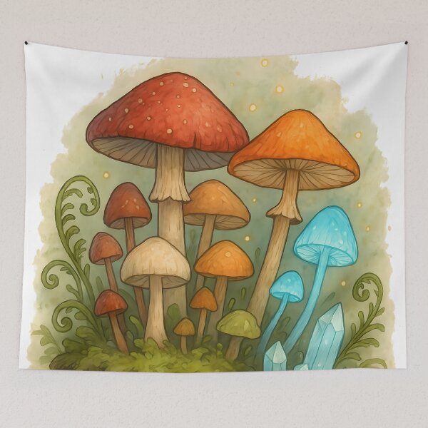 Item preview, Enchanted Forest Fungi designed and sold by Bal Drops.