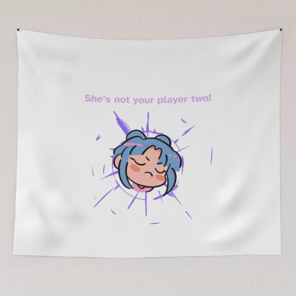 Item preview, She's Not Your Player Two! Cute & Empowering Gamer Quote designed and sold by Neuronix.