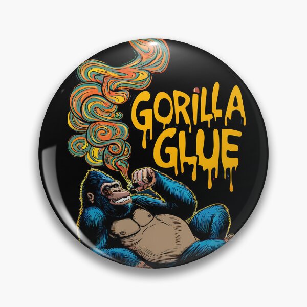 Artikelvorschau, CANNABIS-SORTE - Gorilla Glue - Marihuana-Gras-Design für Kiffer entworfen und verkauft von CannaCreative.