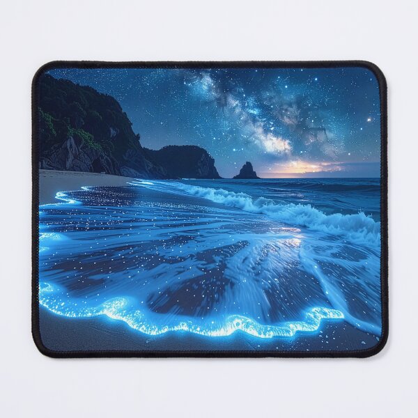 Item preview, “Nocturne Bioluminescent” designed and sold by Schoenenwald — Art Japonais, Zen & Nature.