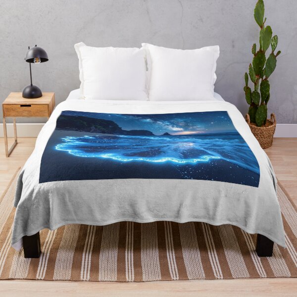 Item preview, “Nocturne Bioluminescent” designed and sold by Schoenenwald - Illustrations Uniques et Originales.