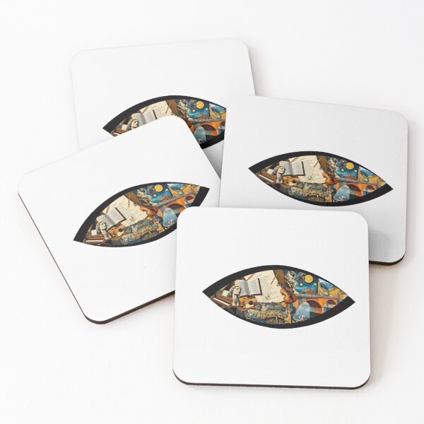Item preview, The Eye of the Seven Arts - Artistic lovers designed and sold by Substance_life.