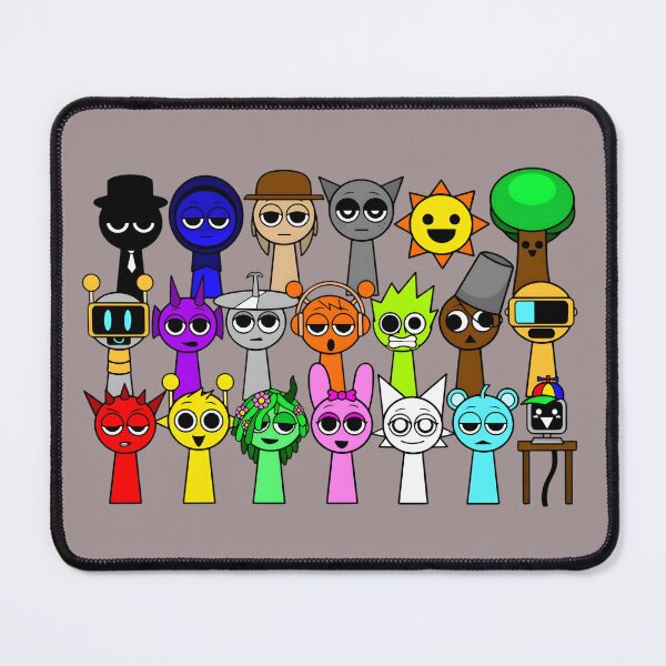 Item preview, Colorful Sprunki Kids, All 20 Sprunki, All Sprunki Faces, Fun Graphic for Kids, Gift for Birthdays, Sprunki Gifts, Boys Birthday designed and sold by dperlo06.