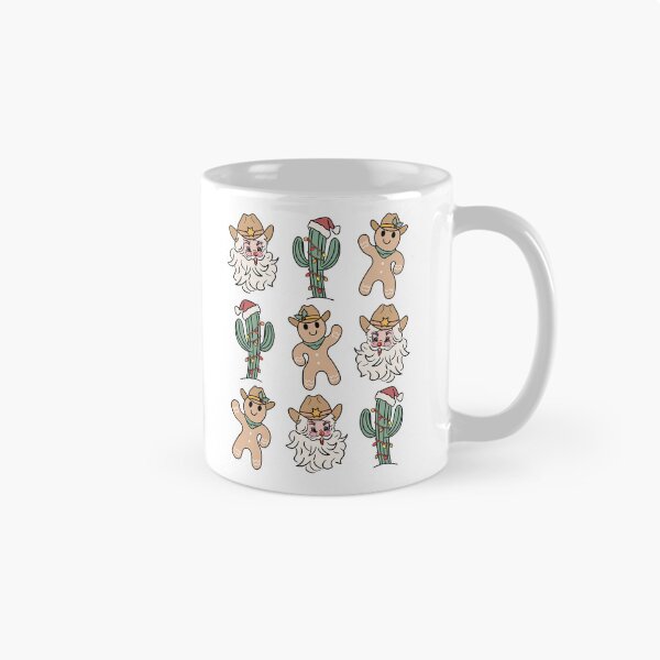 Item preview, Western Christmas Pattern designed and sold by KeekStudio.