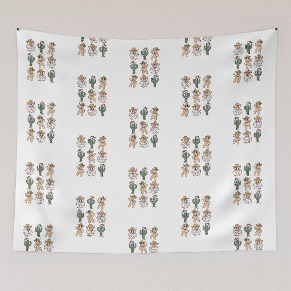 Item preview, Western Christmas Pattern designed and sold by KeekStudio.