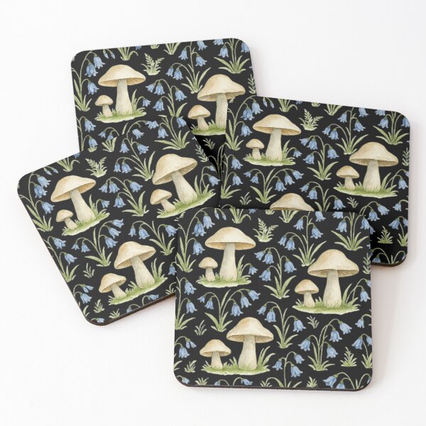 Item preview, Bluebell Fairy Mushroom Garden designed and sold by MiLaKK.