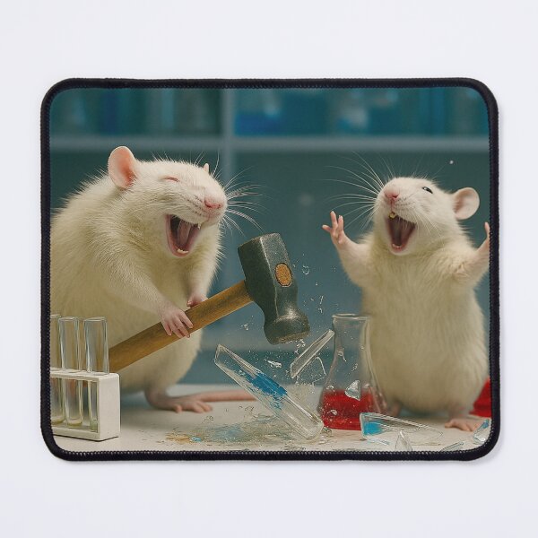 Item preview, Lab Mice Protesting Being Used for Medical Research designed and sold by Halifaxartguy.