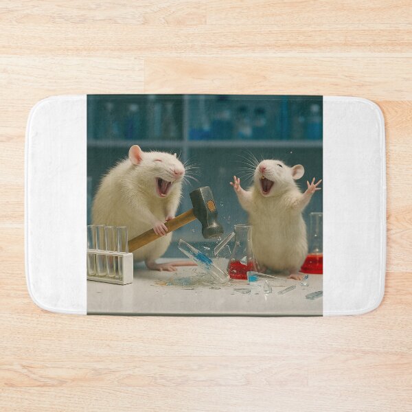 Item preview, Lab Mice Protesting Being Used for Medical Research designed and sold by Halifaxartguy.