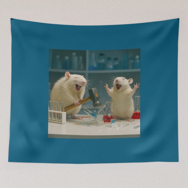 Item preview, Lab Mice Protesting Being Used for Medical Research designed and sold by Halifaxartguy.